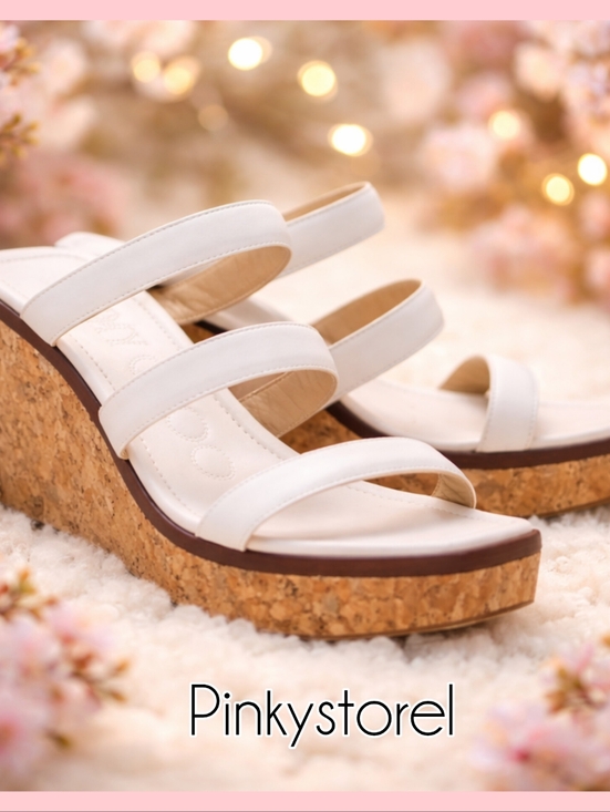 Jimmy Choo Shoes - USED Like New Jimmy Choo Women's White Strappy Sandals